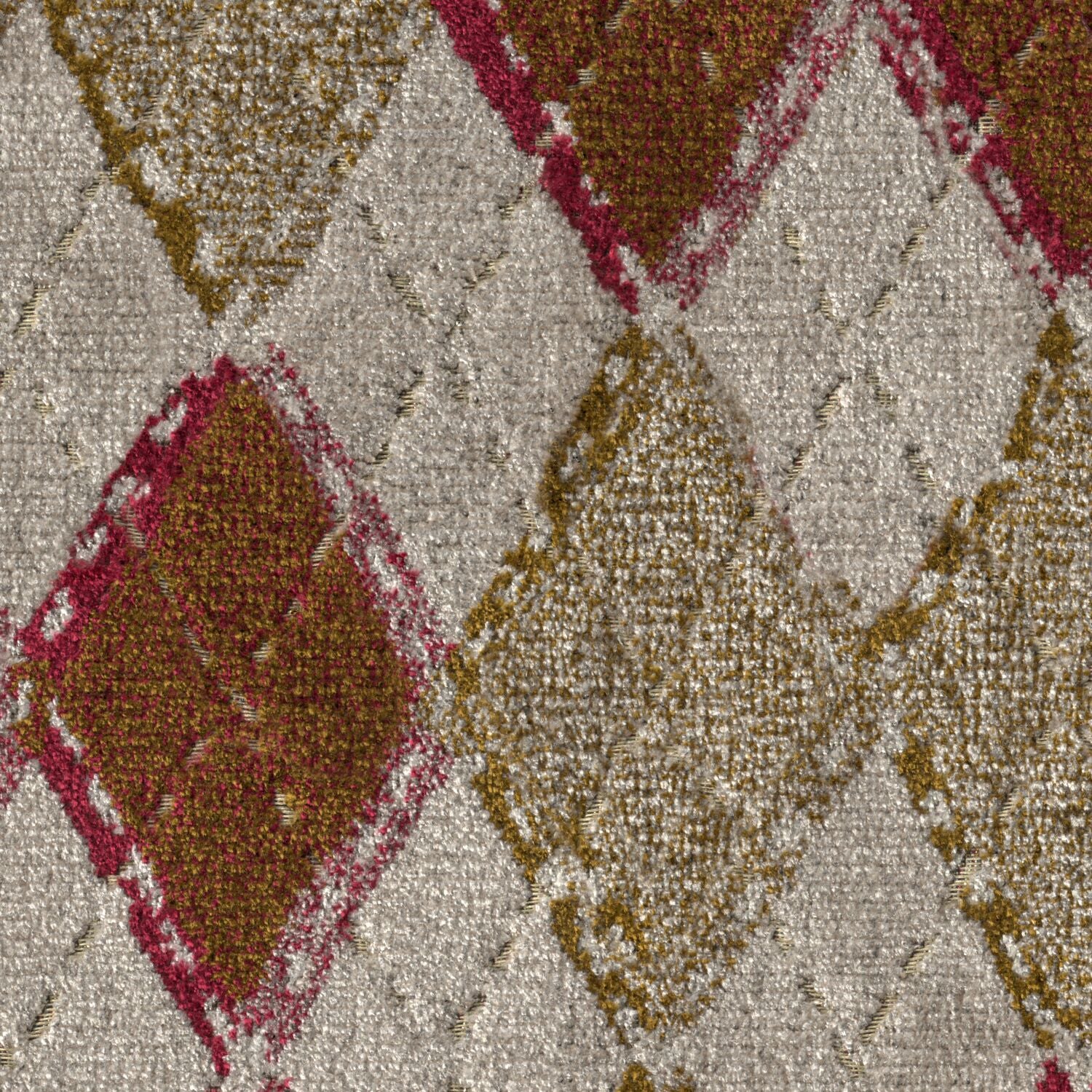 Oblique Argyle - Scarlet Ochre - 4131 - 04
