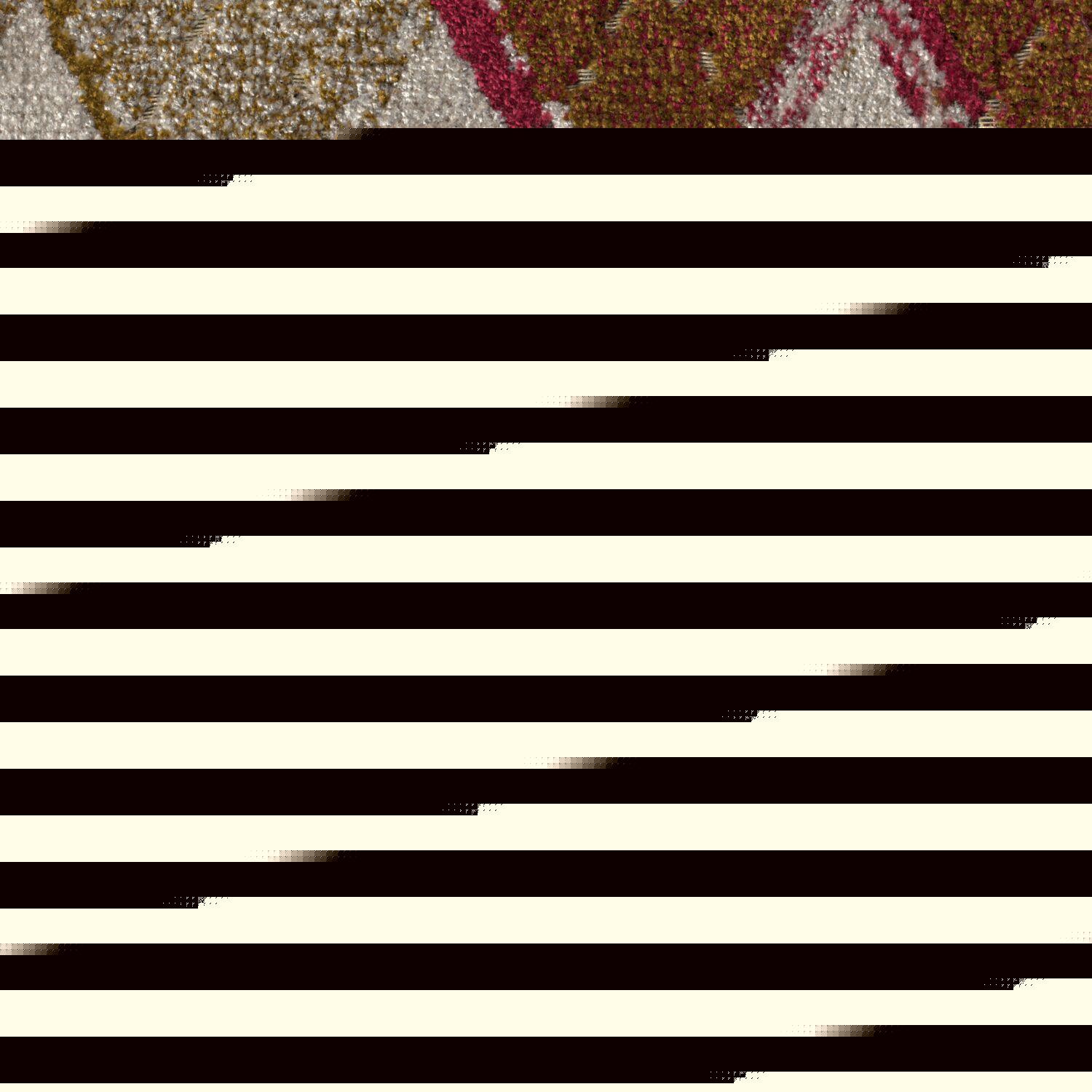 Oblique Argyle - Scarlet Ochre - 4131 - 04 - Half Yard