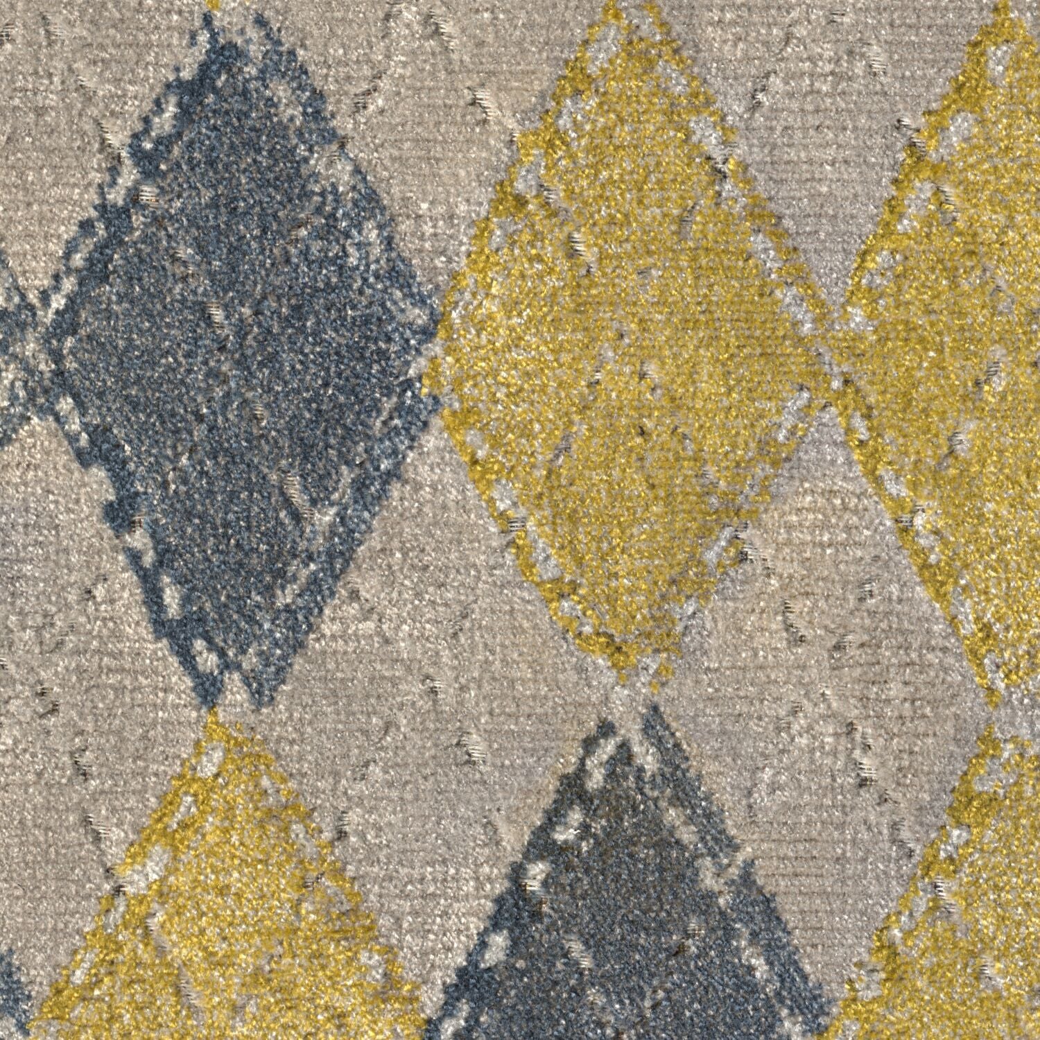 Oblique Argyle - Golden Slate - 4131 - 06 - Half Yard