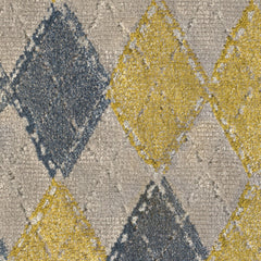 Oblique Argyle - Golden Slate - 4131 - 06